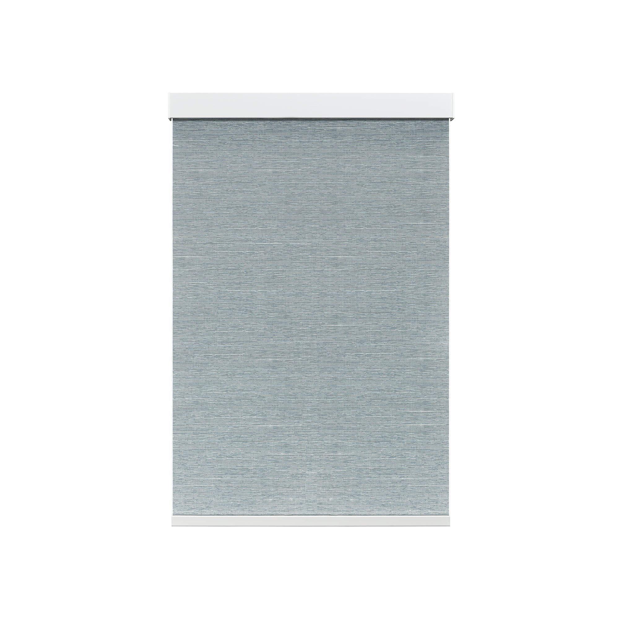 Denim Blue (Room Darkening) on Single Roller Automatic Shade