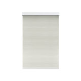 Moonlight White (Room Darkening) on Single Roller Automatic Shade